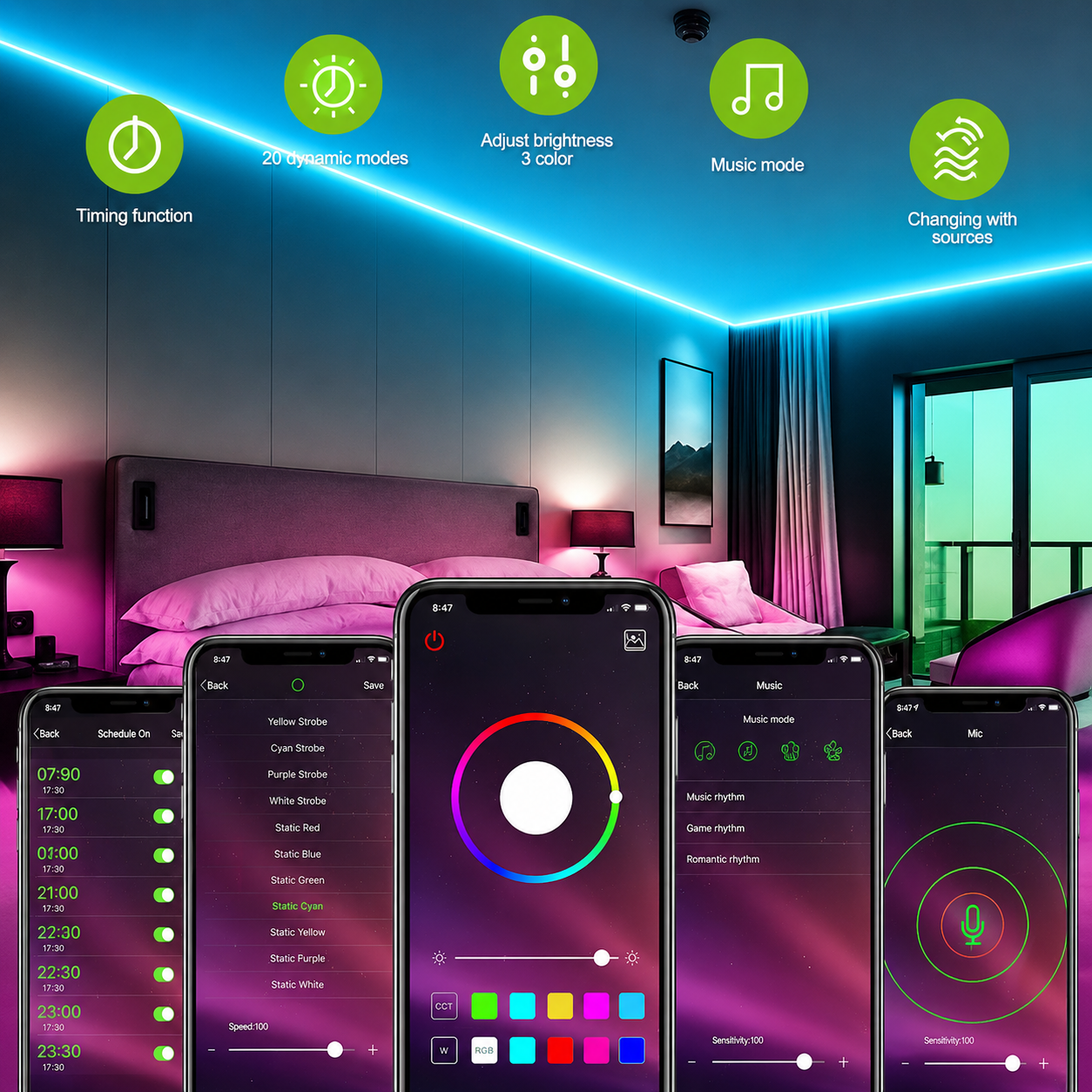 Soviva SmartGlow - Smart RGB strip light